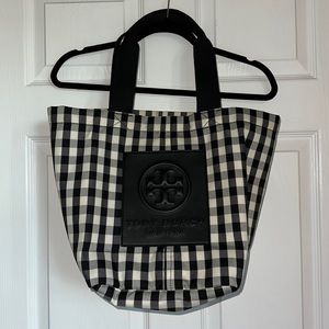 Tory Burch ‘Piper’ Gingham Tote Bag